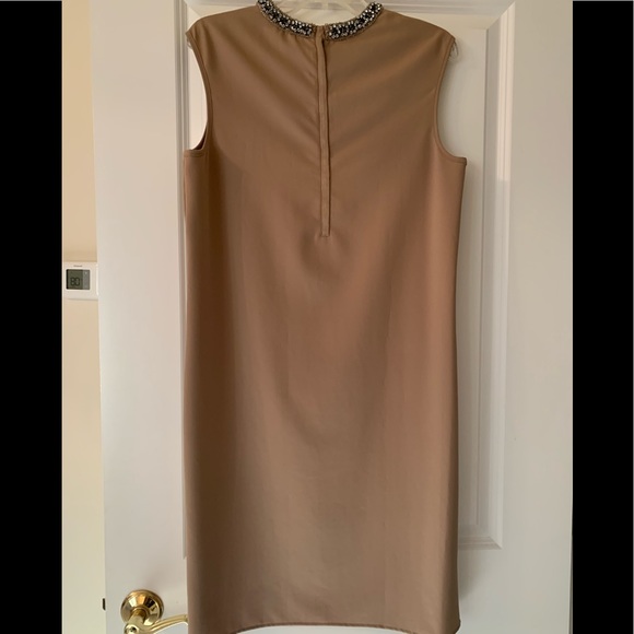NWT MAGASCHONI Collection Jeweled Collar Dress - Picture 4 of 8